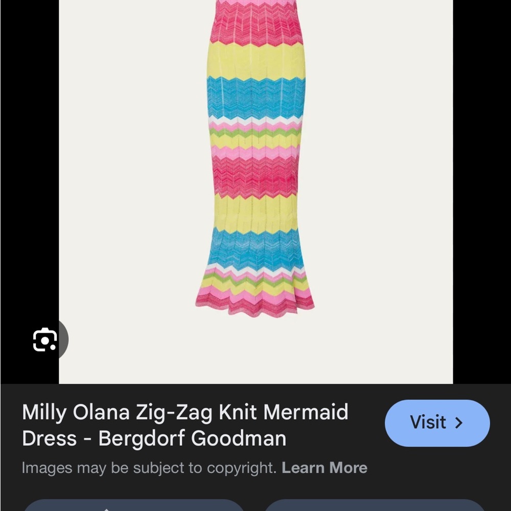 Milly Multicolor Knit Dress